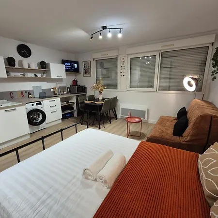 Quai 86 - Gare, Parking Privatif, Netflix, Fibre Appartement *