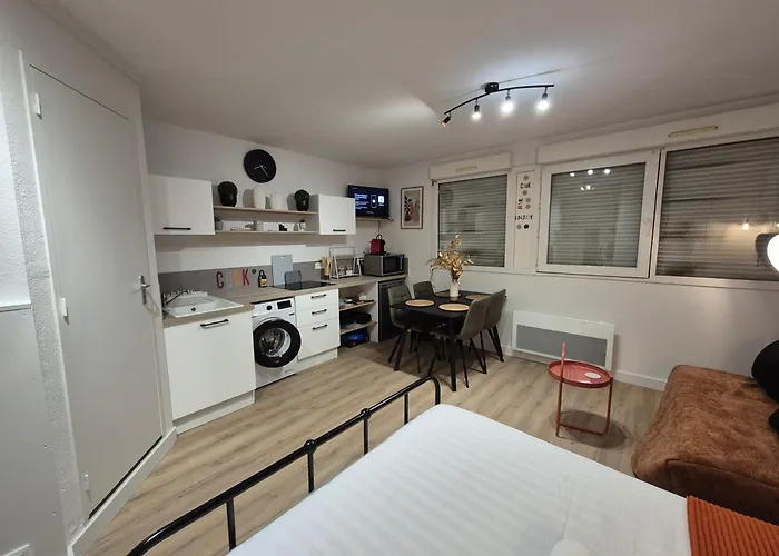 Quai 86 - Gare, Parking Privatif, Netflix, Fibre Appartement Poitiers